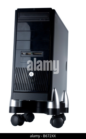 Cpu Computer Processor Black close up of a cpu of a black computer Stock Photo - Alamy