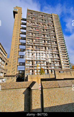 Trellick Tower, 5 Golborne Road, Kensington and Chelsea, London W10 5PL, United Kingdom Stock Photo