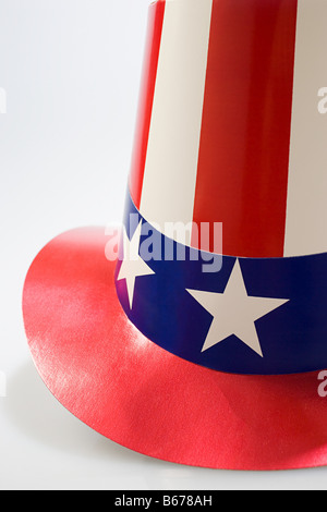 Independence day party hat Stock Photo