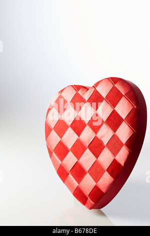 Heart shaped box Stock Photo