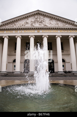 Theatre Royal de la Monnaie theatre in Brussels, Belgium. (44) Stock Photo