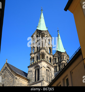 Cathedral (1237), Bamberg, UNESCO World Heritage site, Bavaria, Upper Franconia, Germany Stock Photo