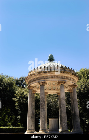 Little Temple in the Borghese Gardens in Rome Italy Stock Photo - Alamy