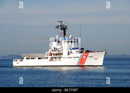 U.S Coast Guard WMEC 623 Steadfast Stock Photo
