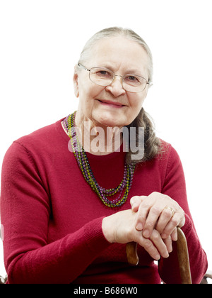 Portrait of Woman Stock Photo