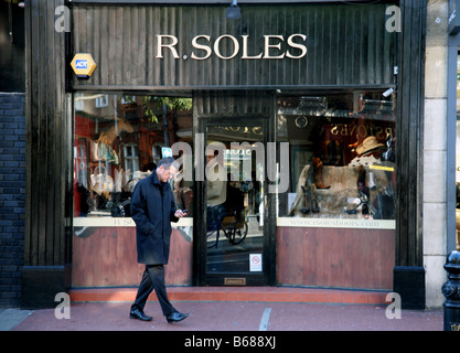 R Soles shoe shop in Kings Road, London Stock Photo