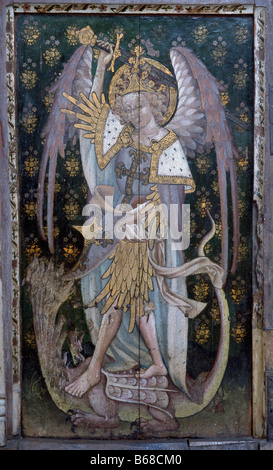 Ranworth Screen St Michael Stock Photo