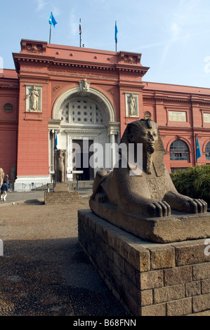 The Museum of  Egyptian Antiquities, Cairo Stock Photo