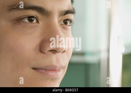 Close-up of a young man Stock Photo