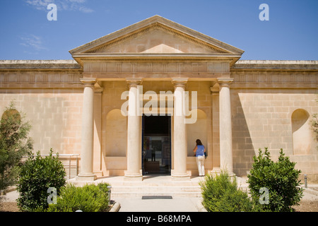 Domus Romana Museum, Roman Domus, Museum Esplanade, Rabat, near the medieval city of Mdina, Malta Stock Photo
