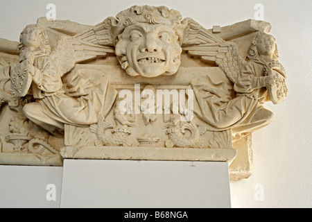 Renaissance sculpture, Musee Sainte Croix, Poitiers, Poitou, France Stock Photo