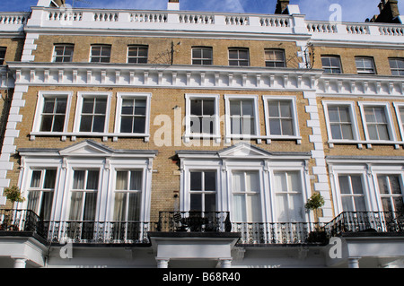 Houses in Onslow Gardens South Kensington SW7 London Stock Photo