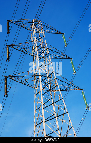 UK Electricity pylon, England Stock Photo