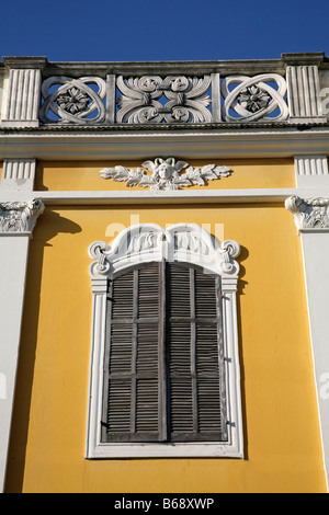 Colonial window arcitecture Granada Nicaragua Stock Photo