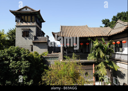 Keyuan Garden in Dongguan, Guangdong, China. 2008 Stock Photo