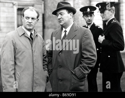 Z CARS BBC TV police series with from left Frank Windsor, Stratford Johns, James Ellis and Jeremy Kemp Stock Photo