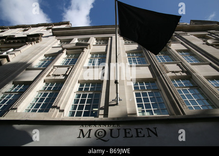 Alexander McQueen Boutique, Old Bond Street, London Stock Photo