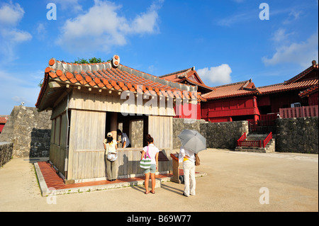 shuri castle shuri naha okinawa japan Stock Photo