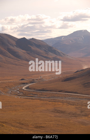 Atigun Pass, south side of Brooks Range, on the Dalton Highway (Haul Road), Alaska Stock Photo