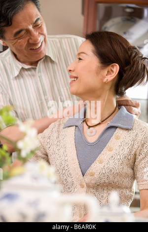 Portrait of mature couple Stock Photo