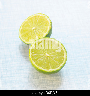 Close-up of slices of lemon Stock Photo