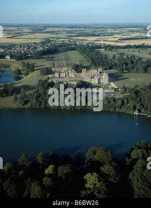 Blenheim Palace And Park, Aerial View Stock Photo