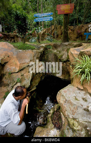 Indonesia, Selekta, Java, Source of Brantas river Stock Photo