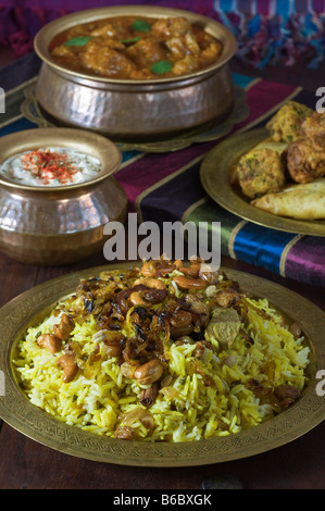 Biriani South Asia food Stock Photo