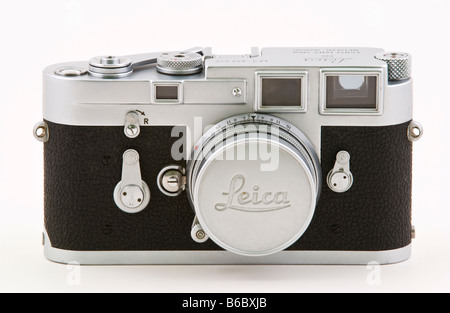 Classic Leica M3 rangefinder film camera Stock Photo