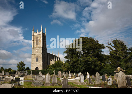 Down Cathedral, Downpatrick, County Down, Northern Ireland Stock Photo