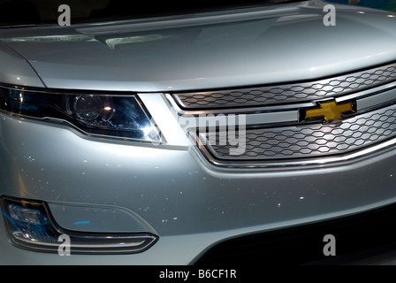 Front detail of Chevrolet Volt Stock Photo