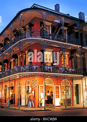 Usa, Louisiana, New Orleans, French Quarter, Royal Street Stock Photo