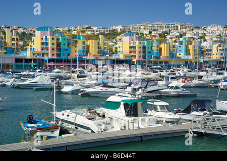 Portugal, The Algarve, Albufeira Marina Stock Photo