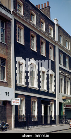 76 Dean Street Soho, London Stock Photo