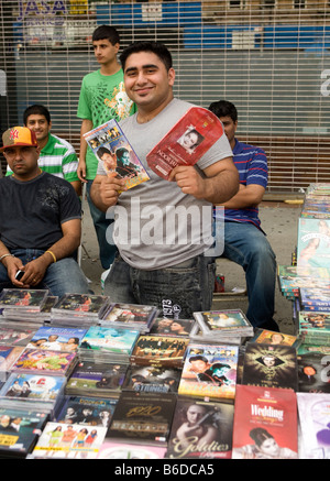 Pakistani neighborhood on Coney Island Avenue in Brooklyn NY during the yearly Pakistani Independence Day Festival Stock Photo