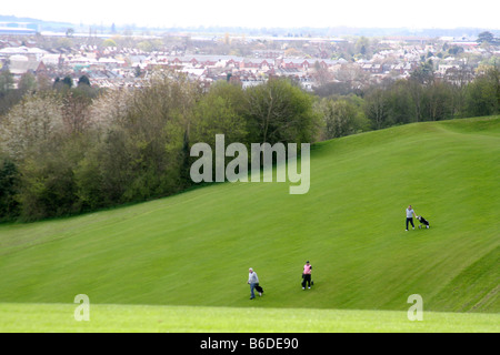 Newbold Comyn Golf Course at Leamington Spa, Warwickshire, England, UK Stock Photo