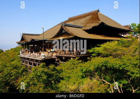 Kiyomizudera Temple in Kyoto, Japan. Stock Photo