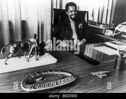 BERRY GORDY Tamla Motown records founder Stock Photo