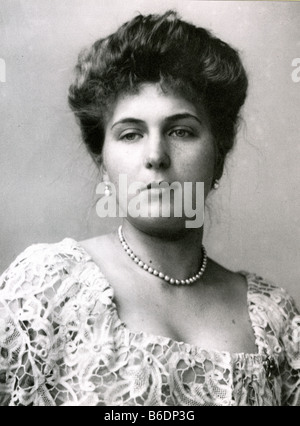 VICTORIA EUGENIE OF BATTENBERG 1887 - 1969. Queen consort of King Alfonso XIII of Spain and grand-daughter of Queen - Stock Photo