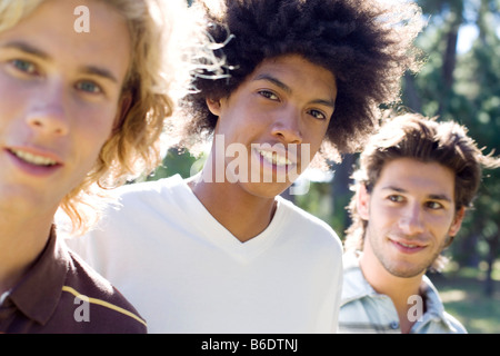 Friendship. Group of friends socialising. Stock Photo