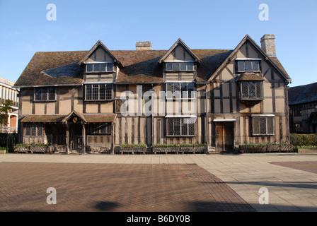 Shakespeare s Birthplace Henley Street Stratford upon Avon Warwickshire Stock Photo