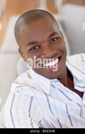 Close-up Portrait Of A Resting Caribbean Flamingo (phoenicopterus Ruber 