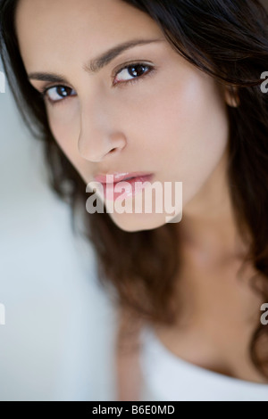 Pensive woman. Stock Photo