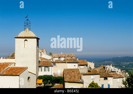Typical mediterranean village of Ramatuelle near Saint Tropez Stock Photo