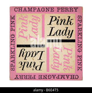 pink lady champagne perry sparkling Stock Photo