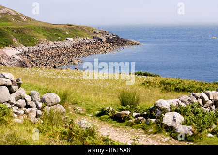 The coast at Mellon Udrigle, Wester Ross, Highland, Scotland Stock Photo