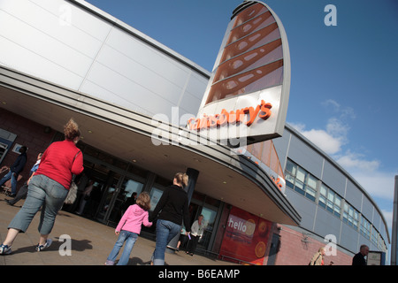 Sainsburys, Castle Vale Retail Park, Birmingham Stock Photo