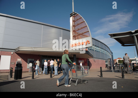 Sainsburys, Castle Vale, Birmingham Stock Photo