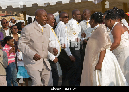 South Africa, Johannesburg, Soweto, Marriage Stock Photo