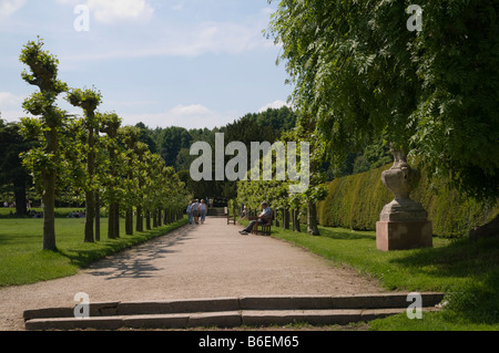 Grounds of Rufford abbey country park near Ollerton in Nottinghamshire England UK Stock Photo